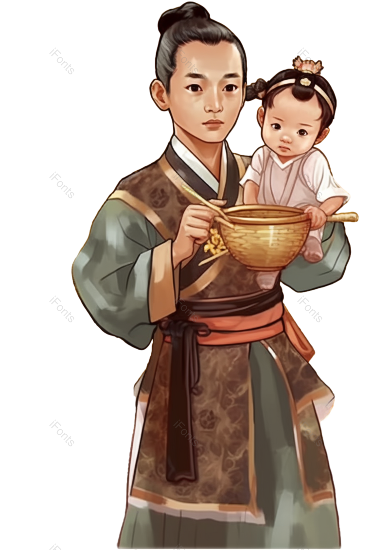 芒种图片,元素元素,小满PNG,古人免抠素材